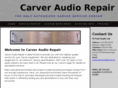 carveraudiorepair.com