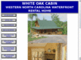 whiteoakcabin.com