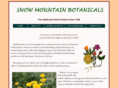 snowmountainbotanicals.com