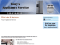 tonysapplianceservice.com