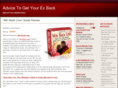 advicetogetyourexback.com