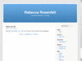rebeccarosenfelt.com
