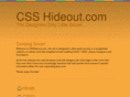 csshideout.com