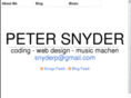 peteresnyder.com