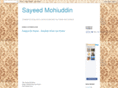 sayeedm.com