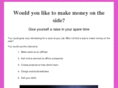 makemoneyonthesidetips.com