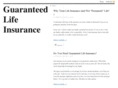 myguaranteedlifeinsurance.com