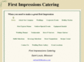firstimpressionscatering.net