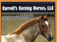 carolscuttinghorses.com