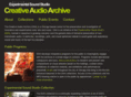 creativeaudioarchive.org