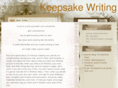 keepsakewriting.com