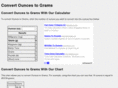 convertouncestograms.com