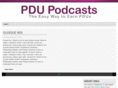 pdupodcasts.com