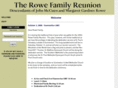 rowefamilyreunion.com