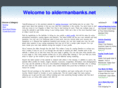 aldermanbanks.net