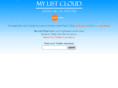mylistcloud.com