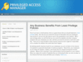 privilegedaccessmanager.com