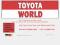 toyotaworldautowrecking.com