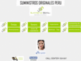 suministrosoriginalesperu.com