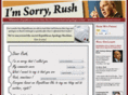 imsorryrush.com