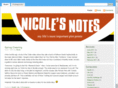 nicolesnotes.com