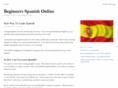 beginnersspanishonline.com