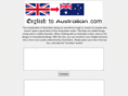 englishtoaustralian.com