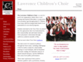 lawrencechildrenschoir.com