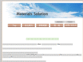 materials-solution.com