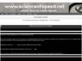 scienceofspeed.net