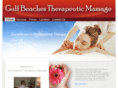 gulfbeachestherapeuticmassage.com