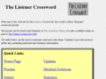 listenercrossword.com