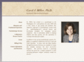 caroljmillerphd.com