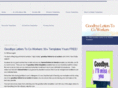 goodbyeletterstocoworkers.com