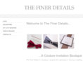 thefinerdetails.co.uk