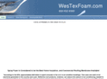westexfoam.com