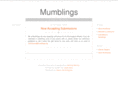 mumblings.org