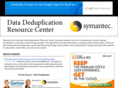 symantecdatadeduplication.com