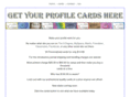 yourprofilecards.com