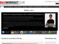 maxworkoutclub.com