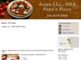 papaspizzamilan.com