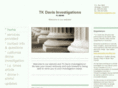 tkdavisinvestigations.com