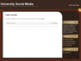 universitysocialmedia.com