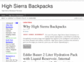 highsierrabackpacks.org