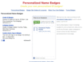 personalizednamebadges.com