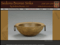 sedonabronzesinks.com