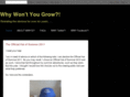 whywontyougrow.com