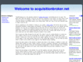acquisitionbroker.net