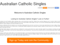 australiancatholicsingles.com