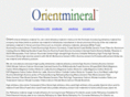 orientmineral.com